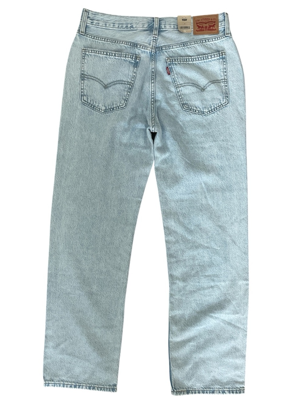 LEVIS LOW PRO STRAIGHT LEG RELAXED FIT JEANS SIZ 29" X 30" -LIGHT BLUE- NWT - Picture 4 of 7